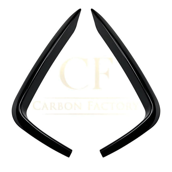 Gloss Black Front Bumper Trims for BMW F22 F23 2 Series 14-20