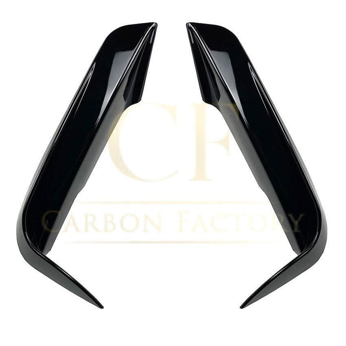 Gloss Black Front Bumper Trims for BMW F30 F31 3 Series 12-19