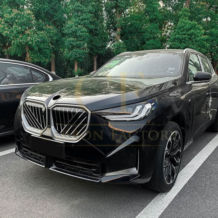 Gloss Black Front Canards for BMW G45 X3 25-Present