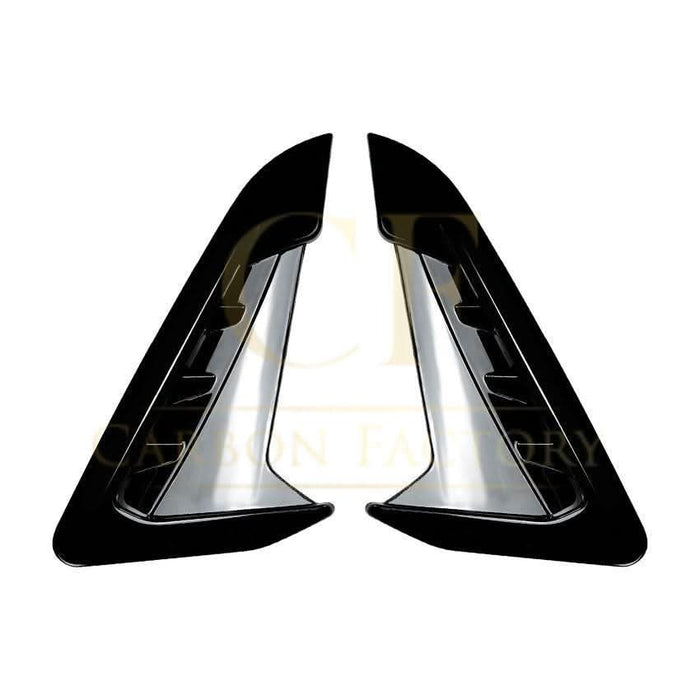 Gloss Black Front Fender Trims for BMW G01 X3 G02 X4 18-24