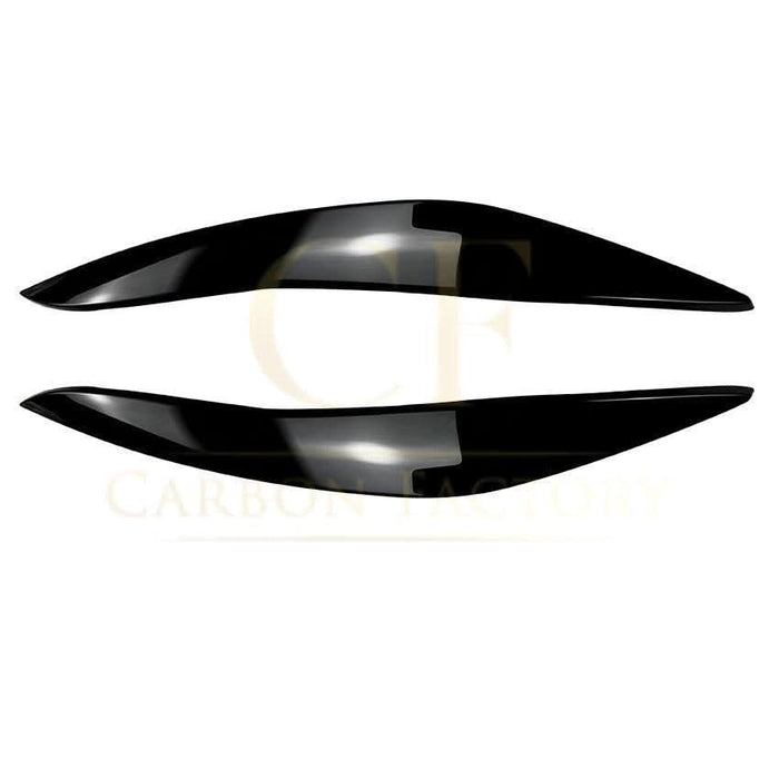 Gloss Black Headlight Trims for BMW F10 F11 5 Series inc M5 Pre-LCI 10-14
