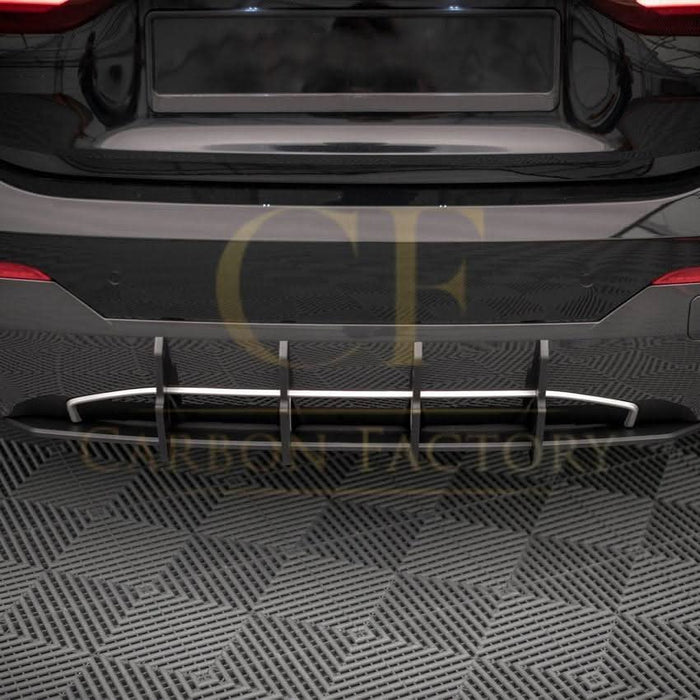 Gloss Black Rear Bumper Extension for BMW G22 G23 4 Series 20-Present
