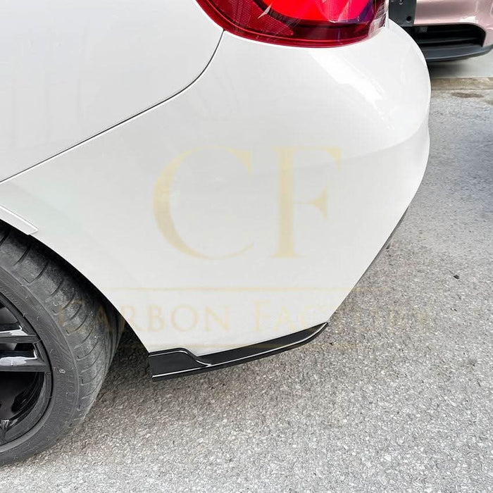 Gloss Black Rear Bumper Spats for BMW F22 F23 2 Series 14-20