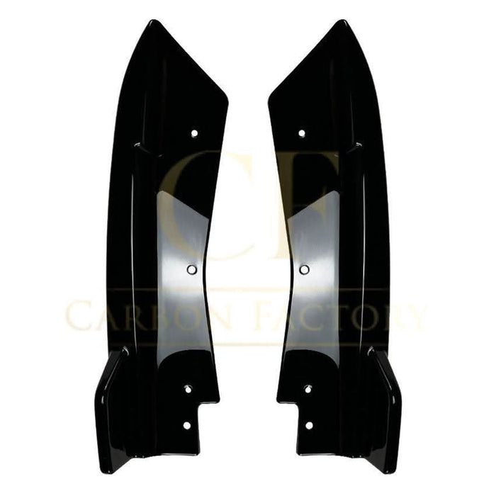 Gloss Black Rear Bumper Spats for BMW G01 X3 LCI 22-24