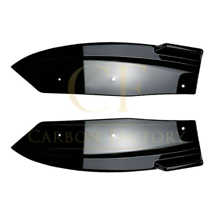 Gloss Black Rear Bumper Spats for BMW G02 X4 Pre-LCI 18-21