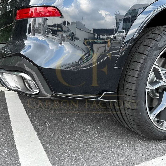 Gloss Black Rear Bumper Spats for BMW G05 X5 Pre-LCI 19-22