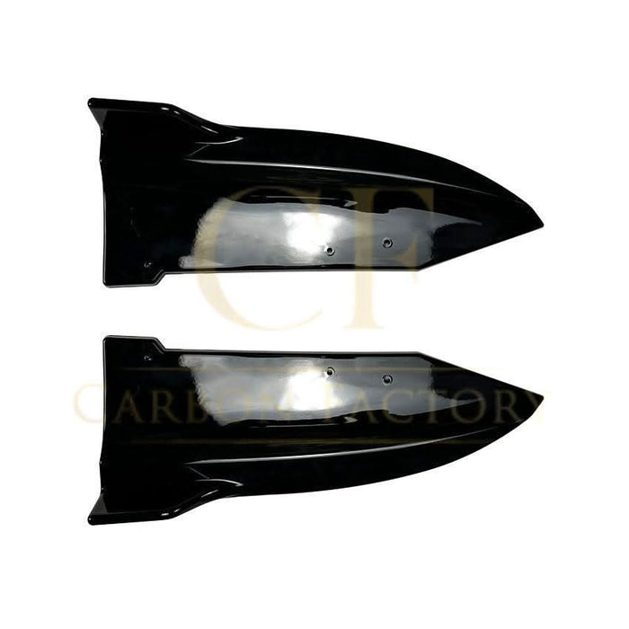 Gloss Black Rear Bumper Spats for BMW G06 X6 Pre-LCI 19-22