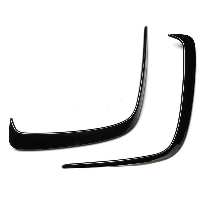 Gloss Black Rear Bumper Trims for Mercedes Benz W176 A Class 13-18