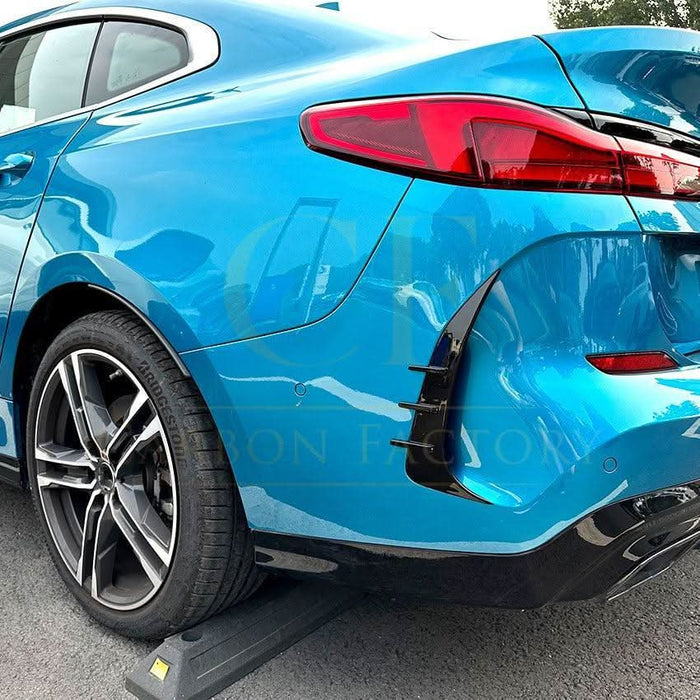 Gloss Black Rear Canards for BMW F44 2 Series 4 Door 20-Present
