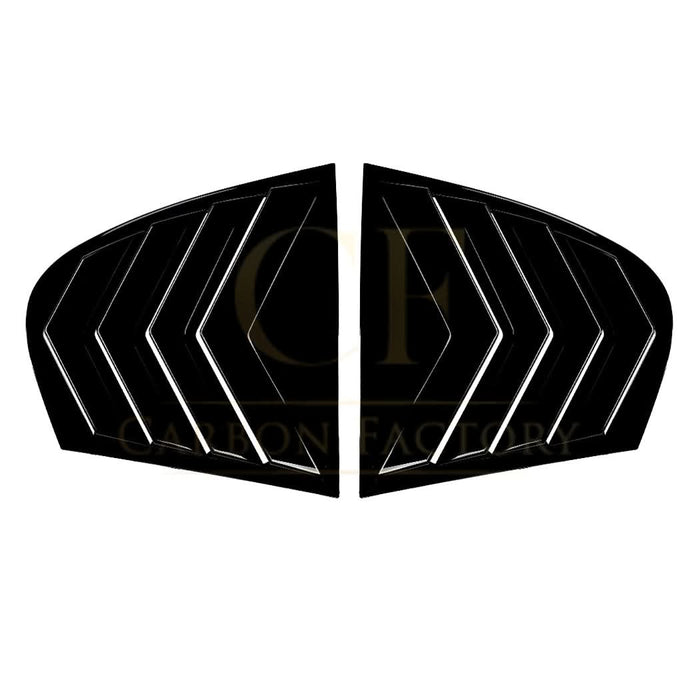 Gloss Black Window Louver Vent for BMW E60 5 Series inc M5 05-10