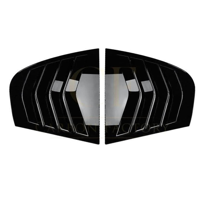 Gloss Black Window Louver Vent for BMW E90 3 Series 05-13