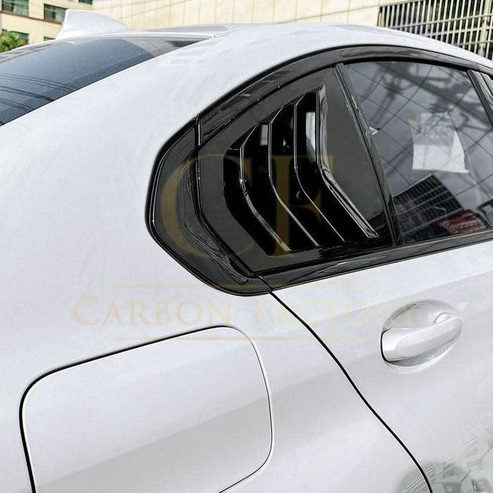 Gloss Black Window Louver Vents for BMW 3 Series G20 19-25