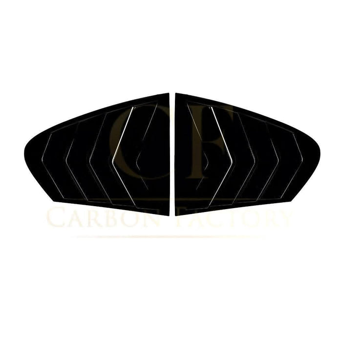 Gloss Black Window Louver Vents for BMW F10 5 Series 11-17