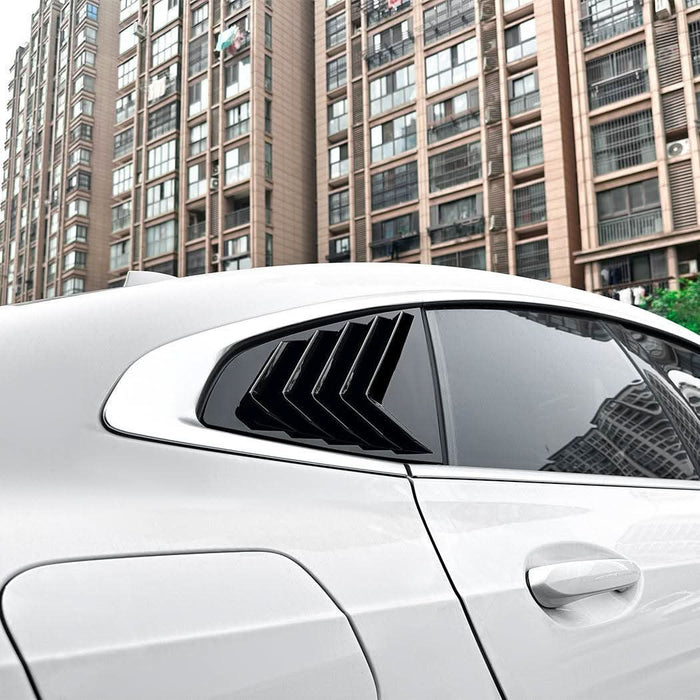 Gloss Black Window Louver Vents for BMW F44 2 Series 4 Door 20-Present