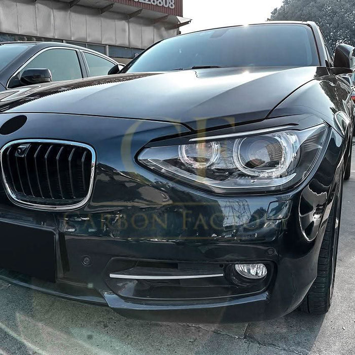 Gloss Black Headlight Trims for BMW F20 F21 1 Series M Sport 11-19