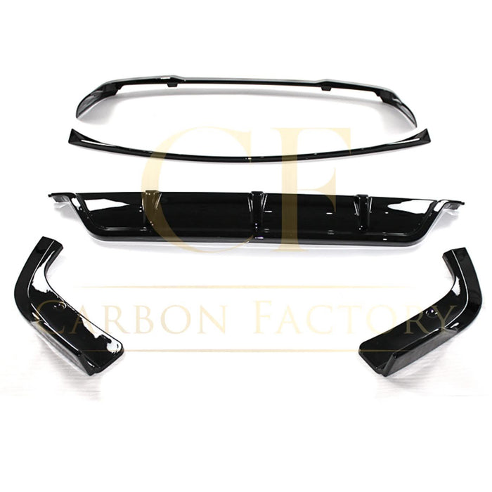 Gloss Black Body Kit 2 Splitter Diffuser Side Skirts Spoiler for BMW G05 LCI X5 23-Present