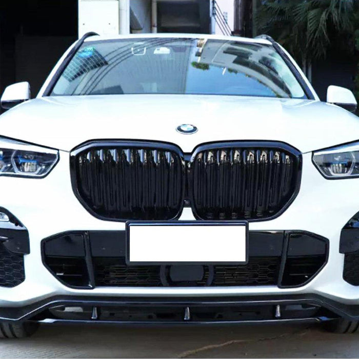 Gloss Black Body Kit Splitter Diffuser Side Skirts Spoiler for BMW G05 X5 19-22