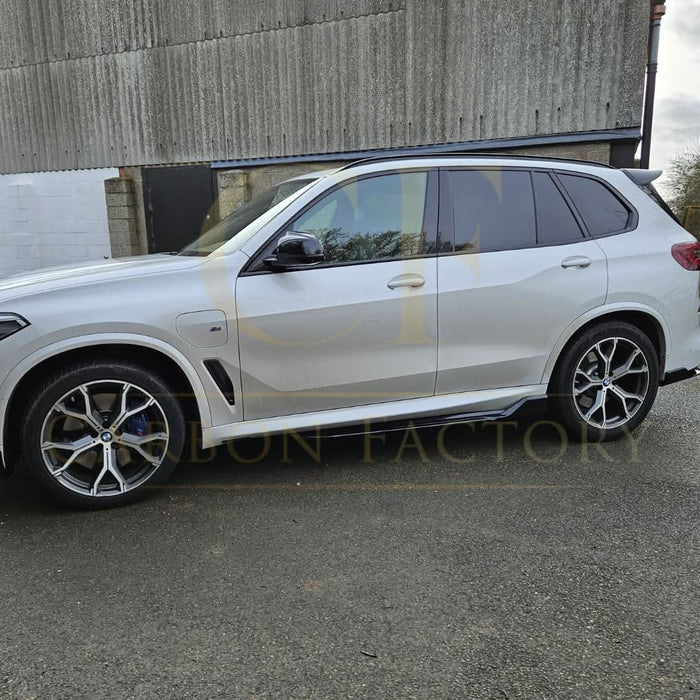 Gloss Black Body Kit Splitter Diffuser Side Skirts Spoiler for BMW G05 X5 19-22