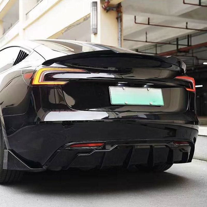 Performance Style Gloss Black Kit for Tesla Model 3 Standard model 24-Present