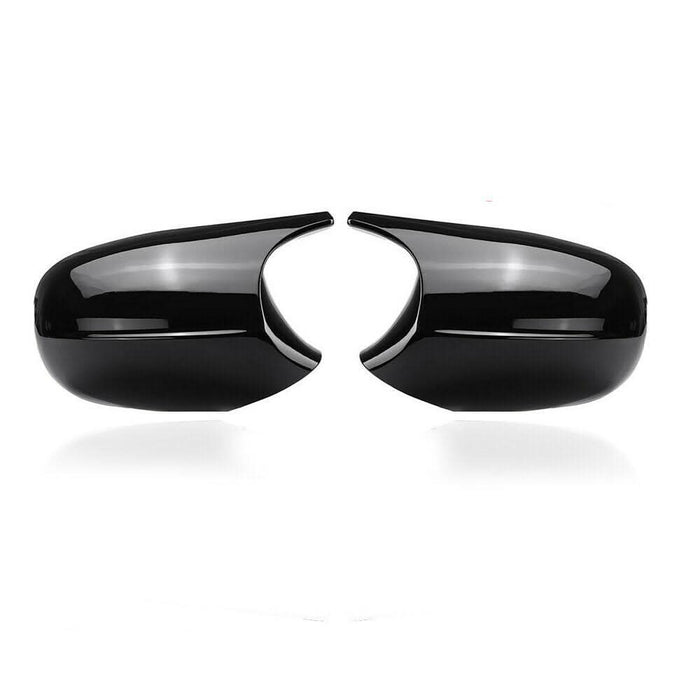 MP Style Gloss Black Replacement Mirror Covers for BMW E81 E82 E87 E88 1 Series E90 E92 E93 3 Series