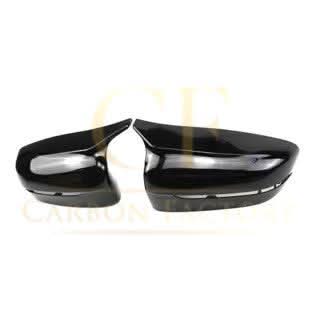 MP Style Gloss Black Replacement Mirror Covers for BMW G30 G31 5 Series 17-23