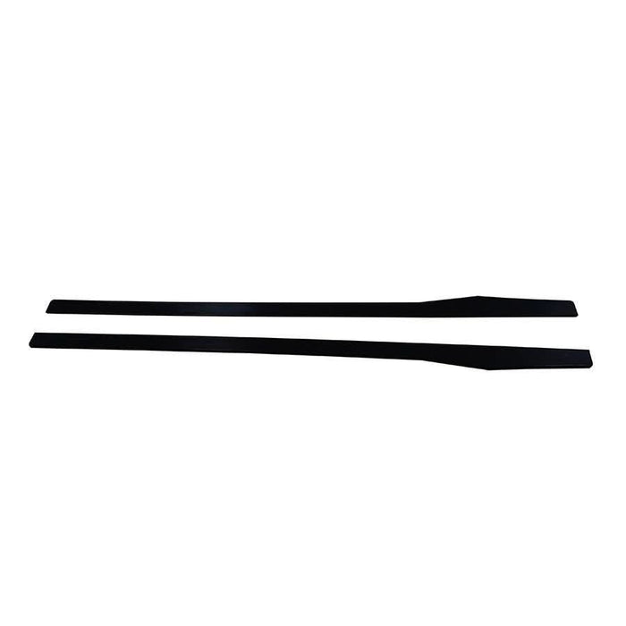 A Style Gloss Black Side Skirts for Mercedes Benz W205 C Class & C63 15-21