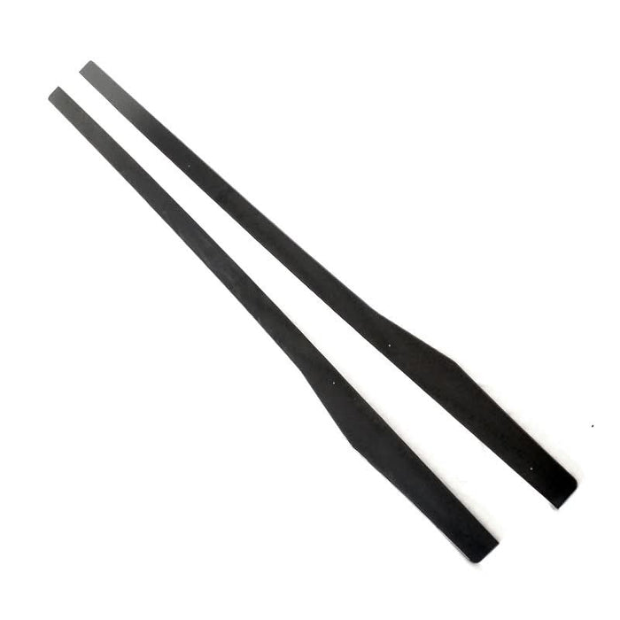 A Style Gloss Black Side Skirts for Mercedes Benz W205 C Class & C63 15-21