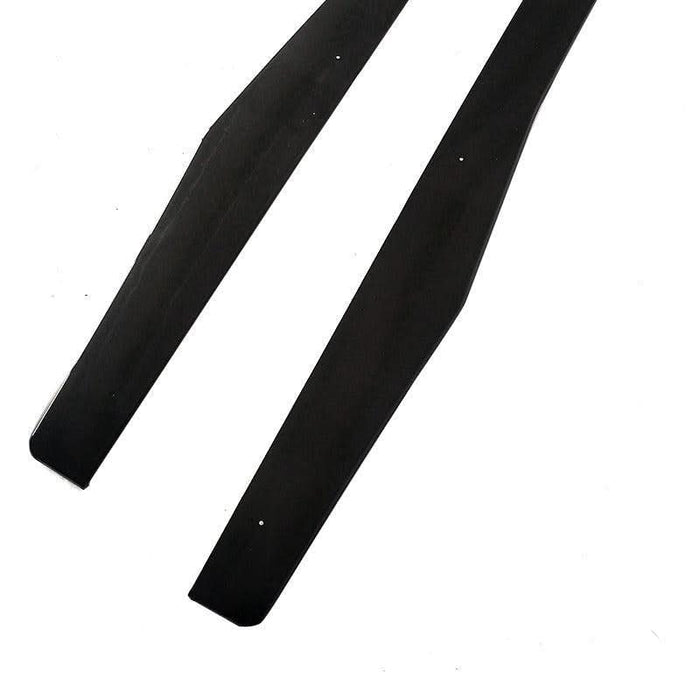 A Style Gloss Black Side Skirts for Mercedes Benz W205 C Class & C63 15-21