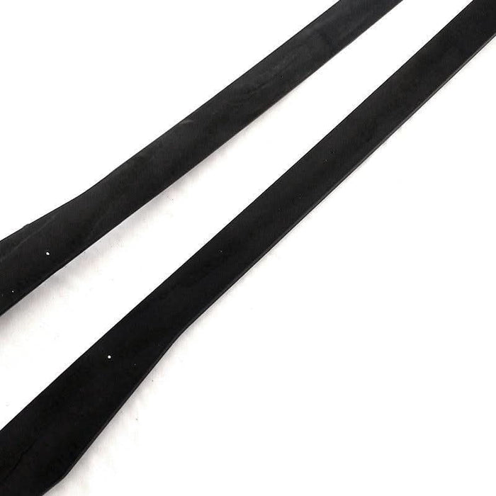 A Style Gloss Black Side Skirts for Mercedes Benz W205 C Class & C63 15-21
