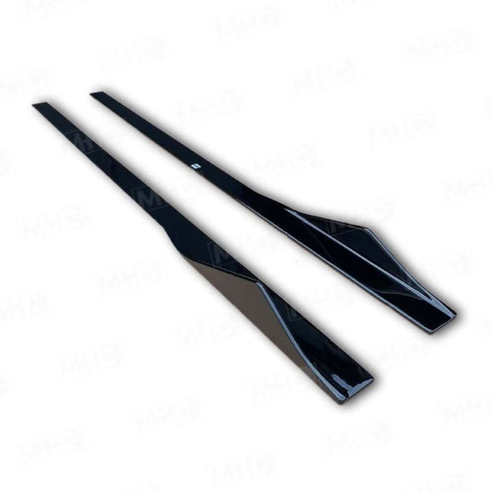 MTC Style Gloss Black Side Skirts for BMW F22 2 Series F87 M2 14-20