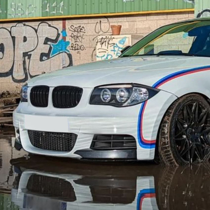 Gloss Black Front Bumper Covers for BMW 1 Series E82 E88 2007-2013