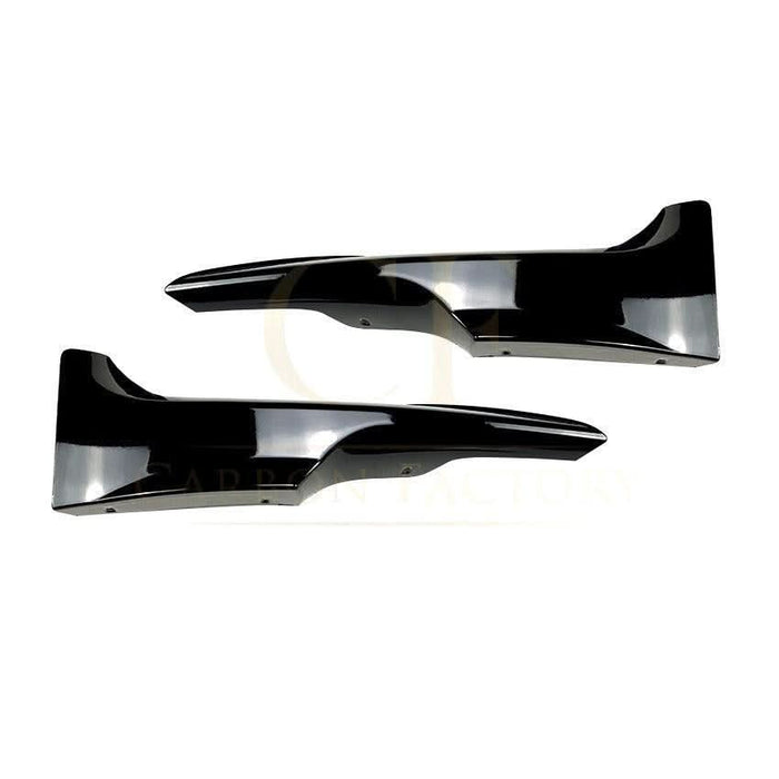 Gloss Black Front Splitter Covers for BMW E92 E93 3 Series LCI 09-13