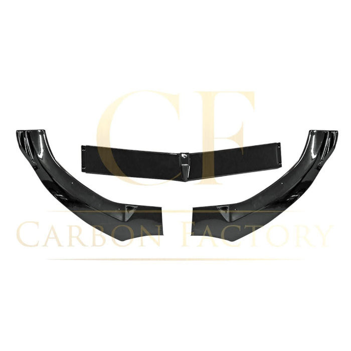 J Style Gloss Black Front Splitter for Mercedes Benz W205 C Class 15-18