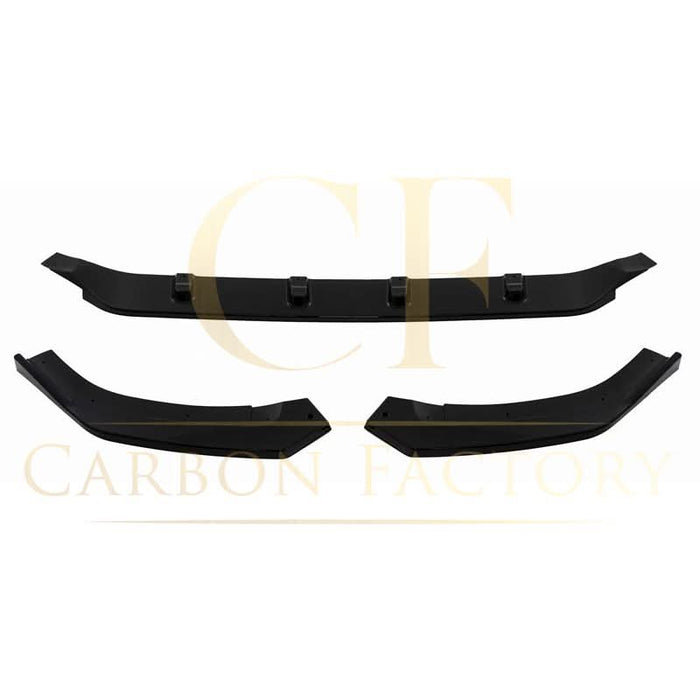 Max Style Gloss Black Front Splitter for VW Golf MK7.5 GTI 17-20