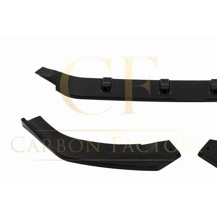 Max Style Gloss Black Front Splitter for VW Golf MK7.5 GTI 17-20