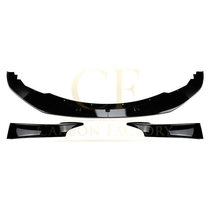 MP Style Gloss Black Front Splitter (4 pieces kit) for BMW F20 1 Series Pre-LCI 12-14