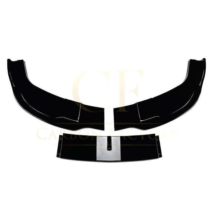 MP Style Gloss Black Front Splitter for BMW E60 E61 5 Series M Sport 05-10