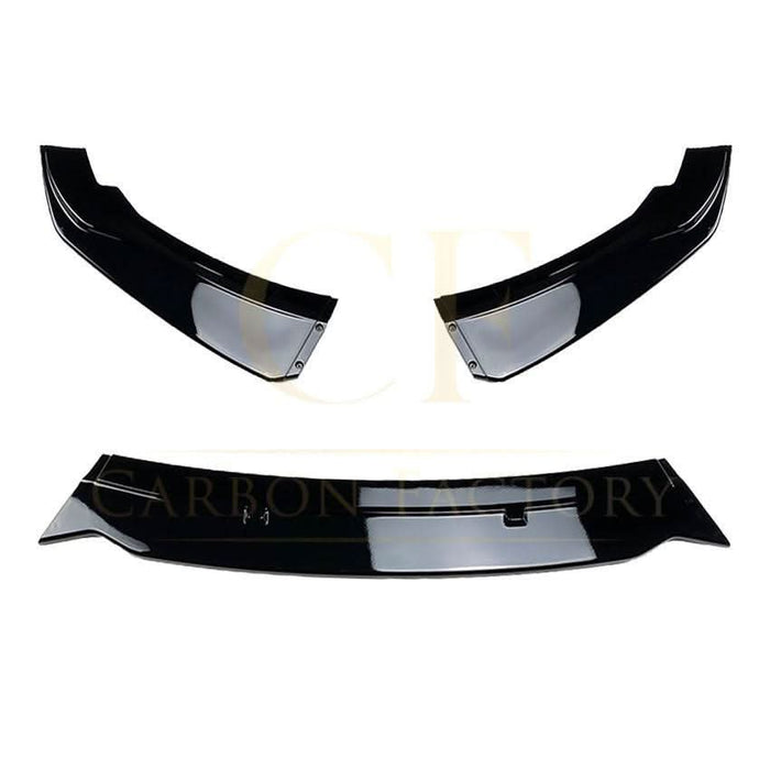MP Style Gloss Black Front Splitter for BMW F20 F21 1 Series LCI Standard model 15-19