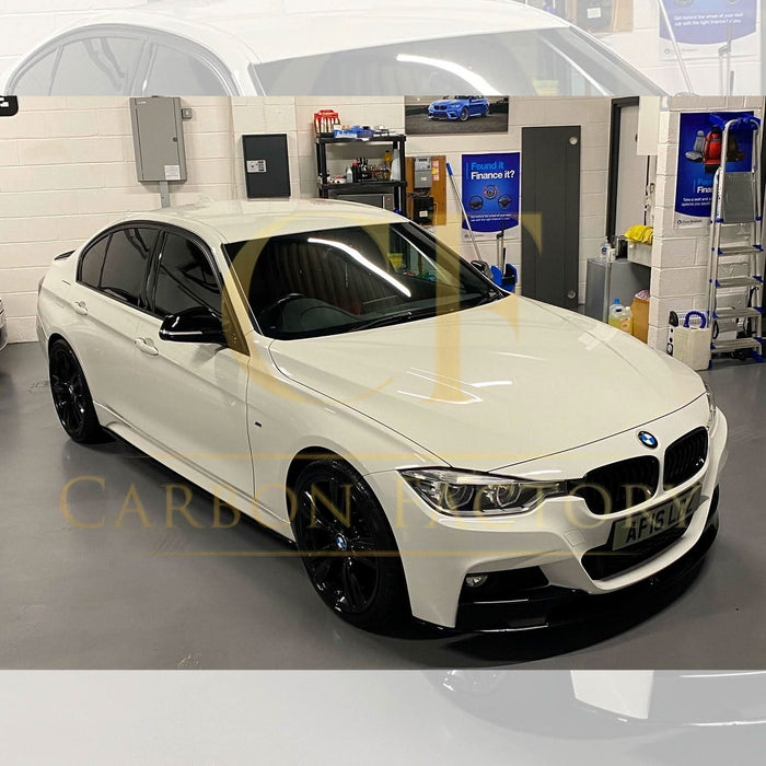 MP Style Gloss Black Front Splitter for BMW F30 F31 3 Series M Sport 12-19