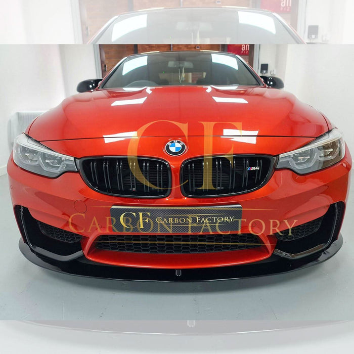 MP Style Gloss Black Front Splitter for BMW F80 M3 F82 F83 M4 14-20