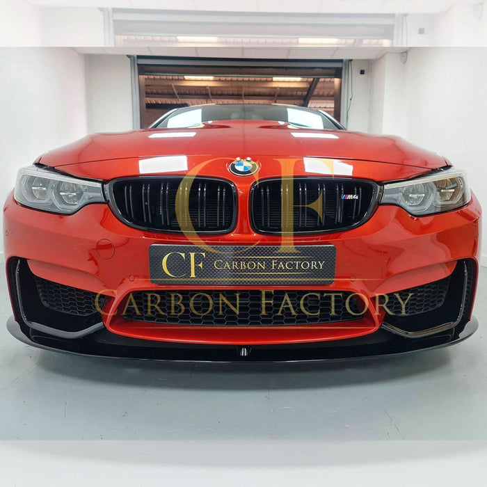 MP Style Gloss Black Front Splitter for BMW F80 M3 F82 F83 M4 14-20
