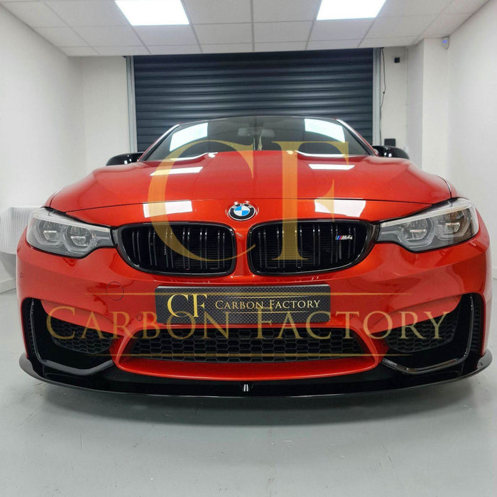 MP Style Gloss Black Front Splitter for BMW F80 M3 F82 F83 M4 14-20