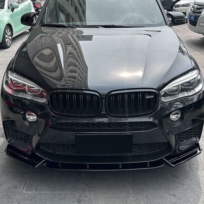 MP Style Gloss Black Front Splitter for BMW F85 X5M F86 X6M