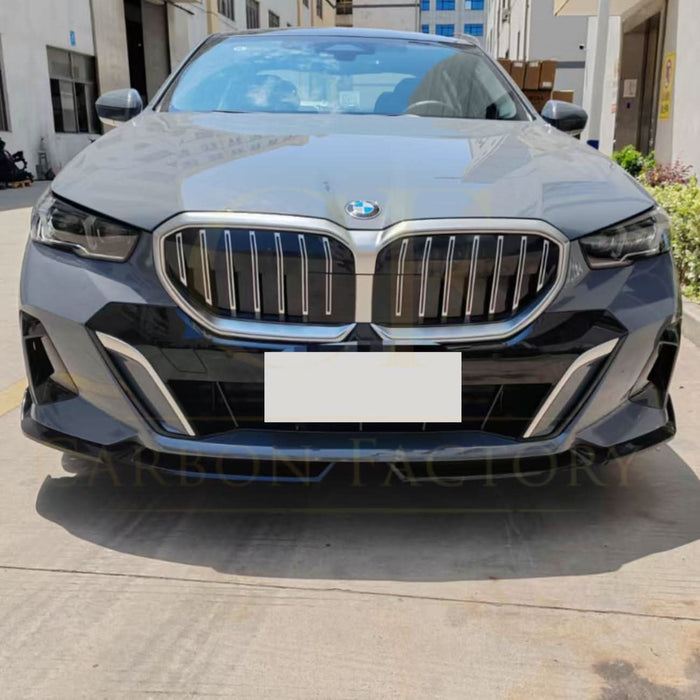 MP Style Gloss Black Front Splitter for BMW G60 5 Series 24-Present