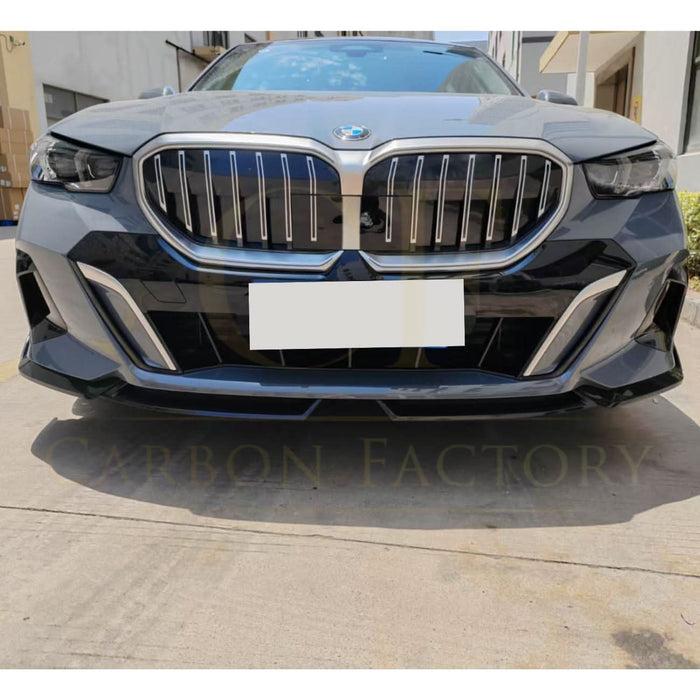 MP Style Gloss Black Front Splitter for BMW G60 5 Series 24-Present