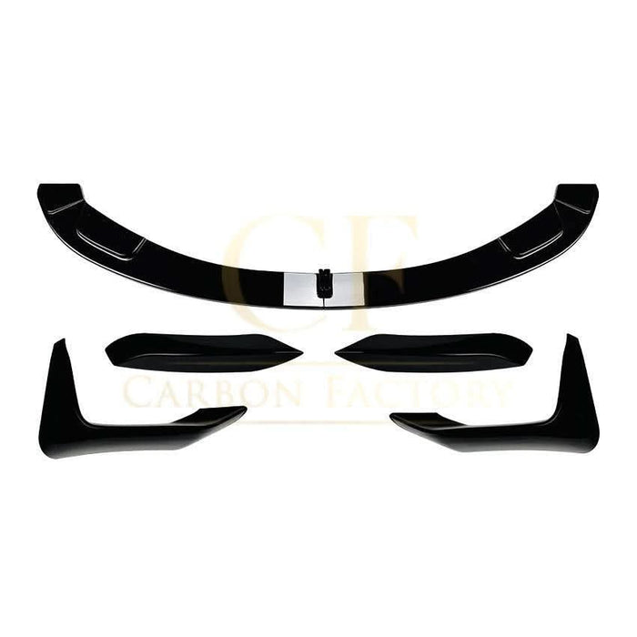 MP5 Style Gloss Black Front Splitter for BMW F80 M3 F82 F83 M4 14-20