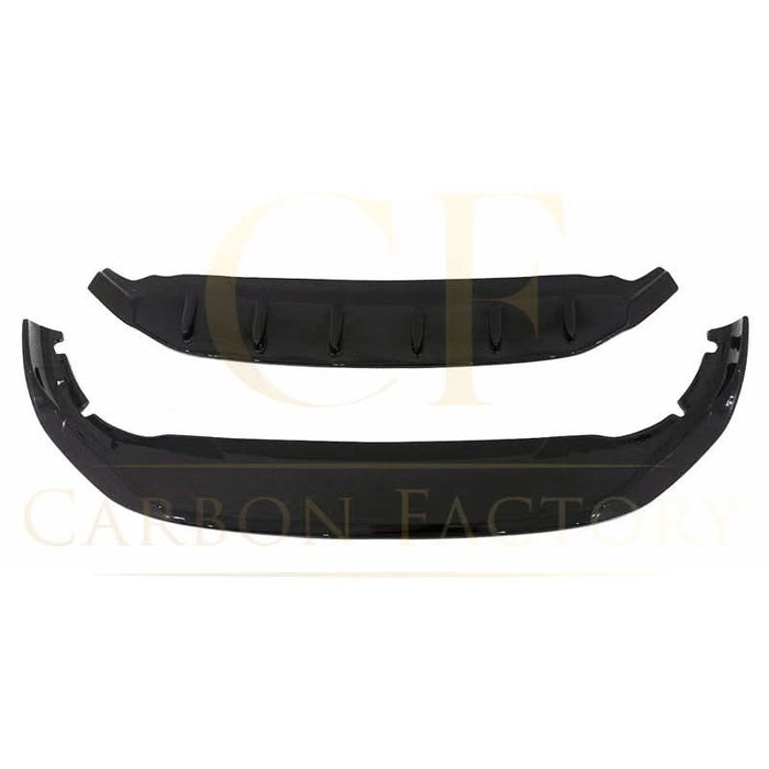 Style 3 Gloss Black Front Splitter for VW Golf MK8 21-23