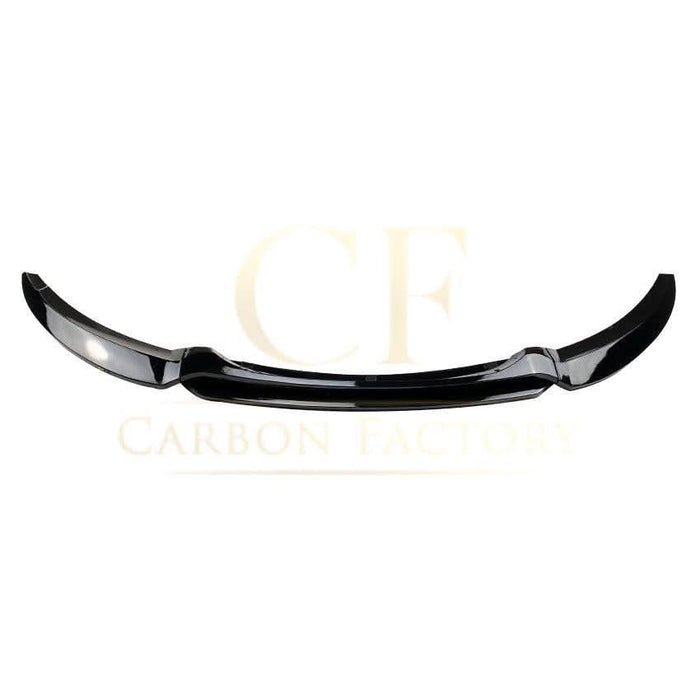 V Style Gloss Black Front Splitter for BMW 1 Series E82 E88 2007-2013