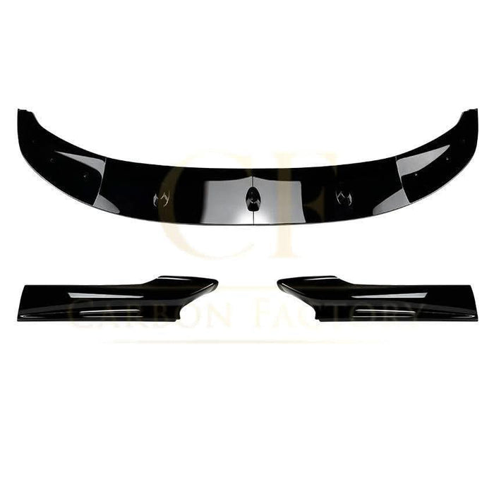 V Style Gloss Black Front Splitter for BMW F10 F11 5 Series 10-17