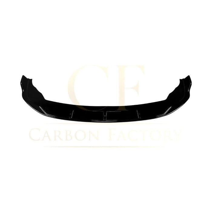 V Style Gloss Black Front Splitter for BMW F44 2 Series 4 Door 20-Present